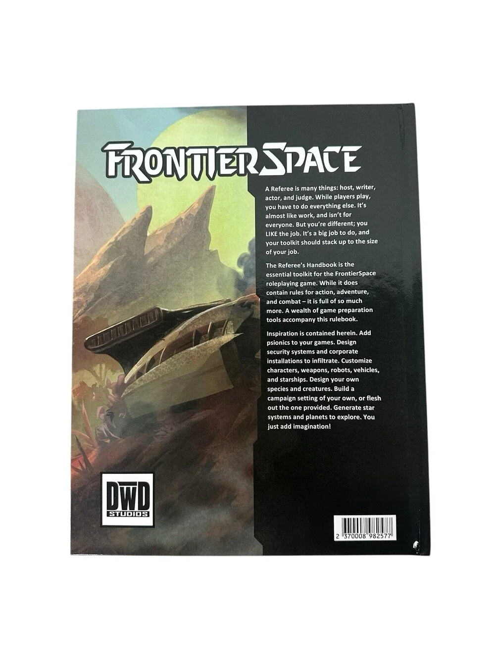 Frontier Space Referee's Handbook Hardcover: FrontierSpace RPG